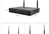 4 Channels Wireless CCTV with NVR