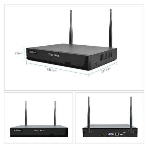 4 Channels Wireless CCTV with NVR